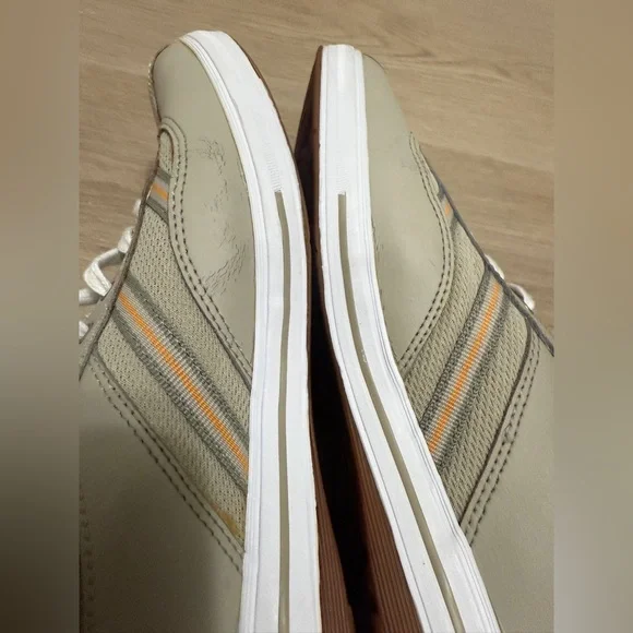 Keds Beige Low Top Sneakers Lightweight Casual Comfort Shoes - Picture 6 of 11